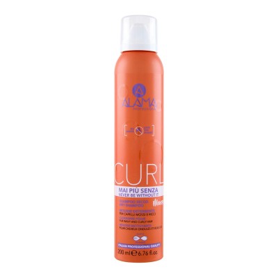 1 - Alama Shampoo secco in mousse per capelli ricci 200 ml