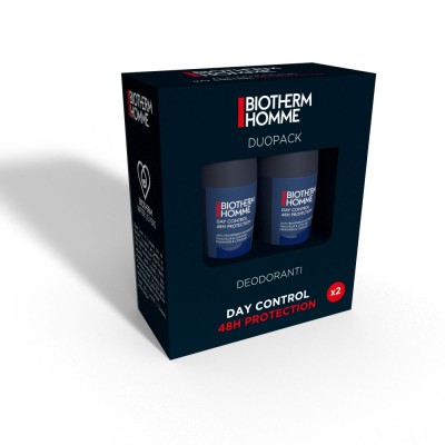 1 - Biotherm Homme Cofanetto Duo Day Control 2 x 75ml