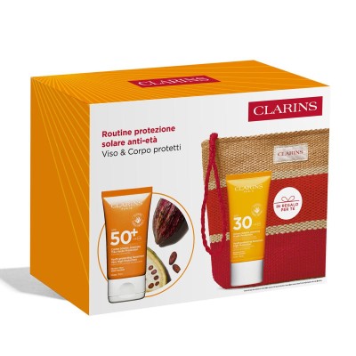 1 - Clarins 80123145 face & body skin care set