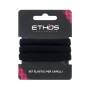 1 - Ethos Flexy – Set 3 Elastici Neri per Capelli