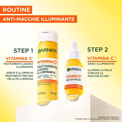 1 - Garnier Vitamin C Liquid Care Brightening Face lotion 120 ml Unisex