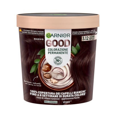 1 - Garnier GOOD Colorazione Permanent 3.12 Castano Mirtillo