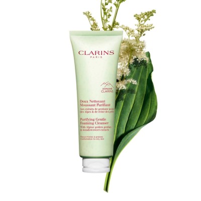 1 - Clarins Purifying Gentle Foaming Cleanser Cleansing gel Unisex 125 ml