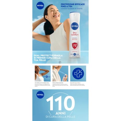 1 - NIVEA Dry Comfort Women Spray deodorant 150 ml 1 pc(s)
