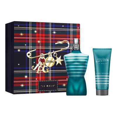 1 - Jean Paul Gaultier Cofanetto Regalo Le Male Eau de Toilette 75ml + Shower Gel 75ml