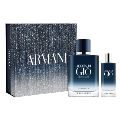 1 - Giorgio Armani Acqua Di Giò Profondo Uomo 2 pz