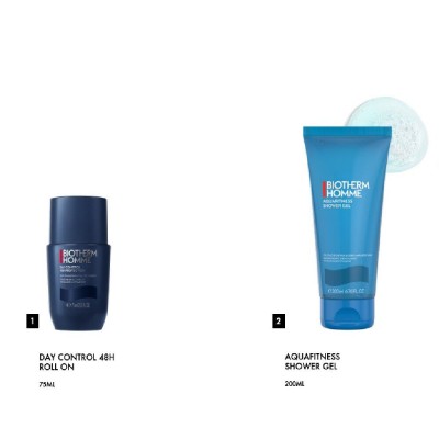 2 - Biotherm Aquafitness Routine Holiday Set