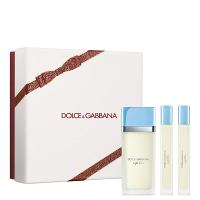 1 - Dolce&Gabbana Cofanetto Light Blue Eau De Toilette Mini Trio Gift Set