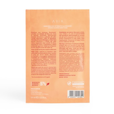 2 - Aria Vitamin Glow-Up - Maschera Viso 15ml