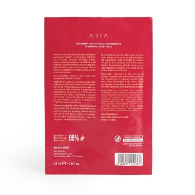 2 - Aria Nutri Infusion Hydrating mask Women 15 ml Sheets