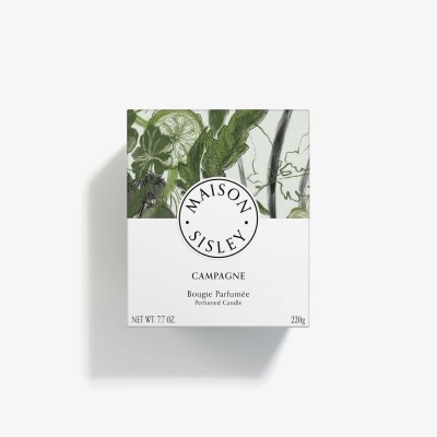 2 - Sisley Bougie Campagne wax candle Cylinder Basil, Bergamot, Jasmine, Lemon, Oakmoss, Patchouli, Plum blossom, Tomato, Vetive