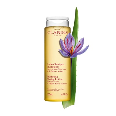 1 - Clarins Hydrating Toning Lotion Toner Face lotion 200 ml Unisex