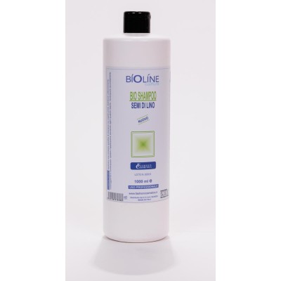 1 - Fashion Cosmetics Bioline Shampoo Con Semi Di Lino 1000 ml Unisex