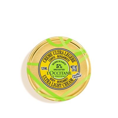 1 - L'Occitane Shea Butter Bergamot Ultra Light Cream 125 ml Women