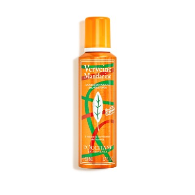 1 - L'Occitane Verbena Mandarin Shower Foam Women 200 ml