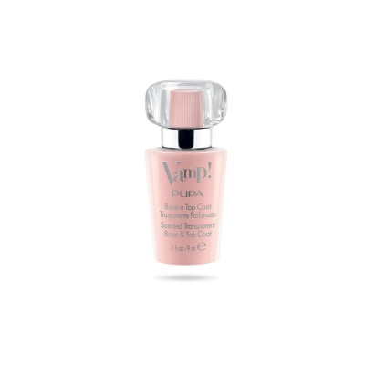 1 - PUPA Milano Vamp! Base & Top Coat 100 Transparent 9ml