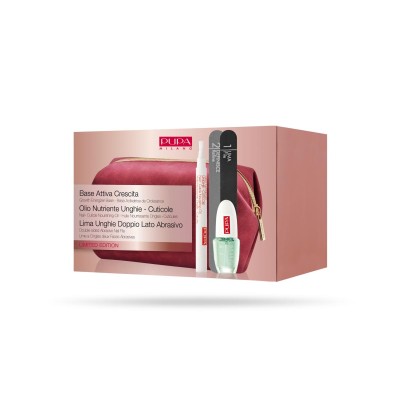 1 - PUPA Milano Nail-Cuticle Nourishing Oil & Growth Energizer Base & Nail File