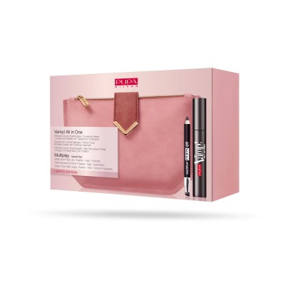 1 - PUPA Milano Vamp! Mascara All In One 101 Extra Black 9ml & Multiplay 09 Deep Black 0.8g