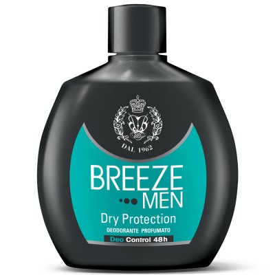 1 - BREEZE Men Dry Protection Deodorante Squeeze 100ml
