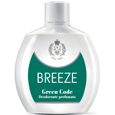 1 - BREEZE Green Code Deodorante Squeeze 100ml