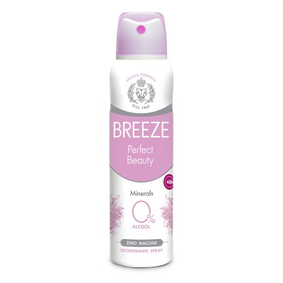 1 - BREEZE Perfect Beauty Dedorante Spray 0% Alcool 150ml