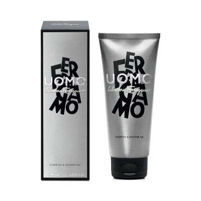 1 - Salvatore Ferragamo Uomo Shampoo & Shower Gel 200ml