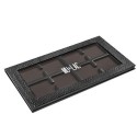 2 - Mulac Cosmetics Macramé Palette astuccio compatto per trucchi Nero