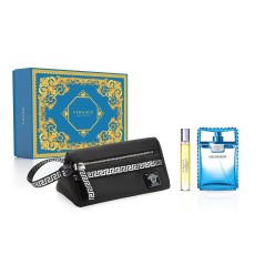 1 - Versace Eau Fraîche Eau De Toilette 100ml + Travel Spray 10ml + Black Trousse