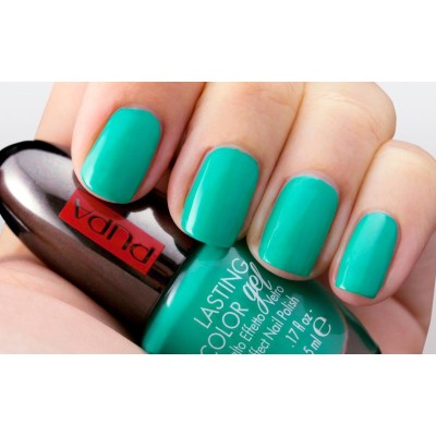 2 - PUPA Milano Lasting Color Gel 079 Artificial Green 5 ml