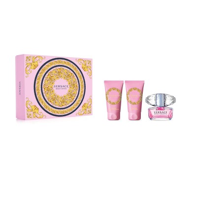 1 - Versace Bright Crystal Eau De Toilette 50ml + Gel Doccia 50 ml + Lozione Corpo 50 ml