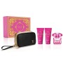 1 - Versace Bright Crystal Absolu Eau De Parfum 90ml + Body Lotion 100ml + Shower Gel 100ml + Black & Gold Travel Beauty