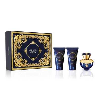 1 - Versace Dylan Blue Pour Femme Eau De Parfum 50ml + Lozione Corpo 50ml + Gel Doccia 50ml