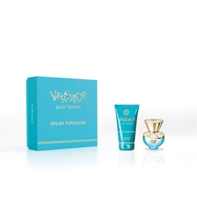 1 - Versace Dylan Turquoise Eau De Toilette 30ml + Body Lotion 50ml