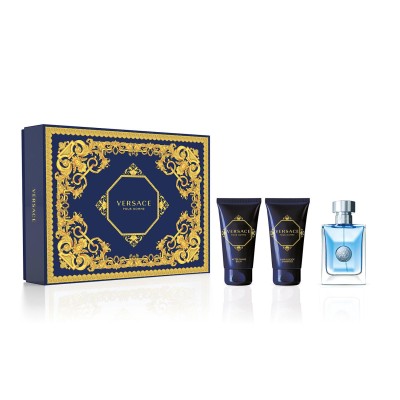 1 - Versace Pour Homme Eau De Toilette 50ml + Shampoo 50ml + Balsamo Dopobarba 50ml