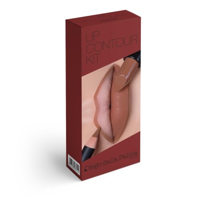 1 - Diego dalla Palma Lip Contour Kit: Rossetto 502 Mou 4 ml + Matita 12cm Warm Sand 1.1 g