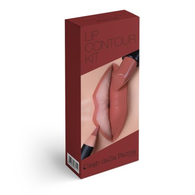 1 - Diego dalla Palma Lip Contour Kit: Rossetto 505 Rosa Coralo 4 ml + Matita 12cm Innocent Rose 1.1 g