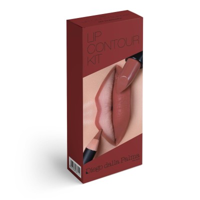 1 - Diego dalla Palma Lip Contour Kit: Rossetto 507 Marsala 4 ml + Matita 12cm Off To Marsala 1.1 g