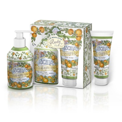 1 - Rudy Profumi Ischia Liquid Hand Soap 500ml + Ischia Hand Cream 100ml