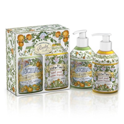 1 - Rudy Profumi Ischia Liquid Hand Soap 500ml + Pantelleria Liquid Hand Soap 500ml