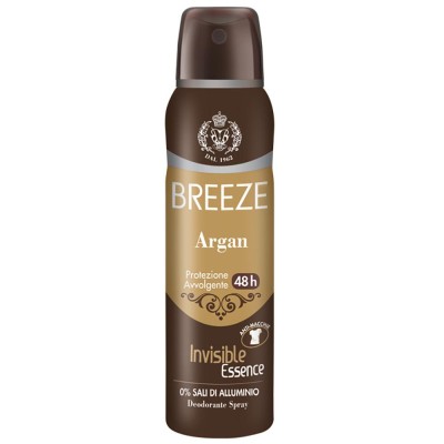 1 - BREEZE Argan Dedorante Spray 0% Sali di Alluminio 150ml