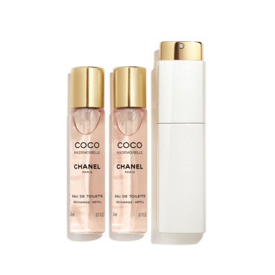 1 - CHANEL Coco Mademoiselle Eau De Toilette 3x 20 ml