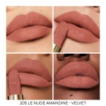 3 - Guerlain Rouge G Velvet 205 The Nude Amandine 3.5g