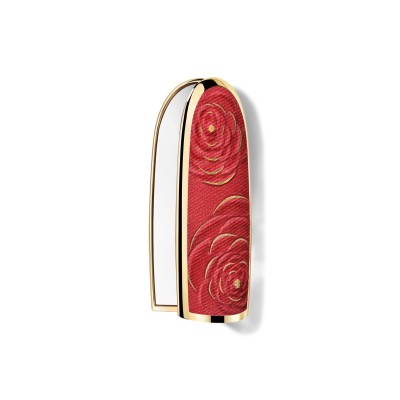 1 - Guerlain Rouge G Blooming Denim Red Rose Case