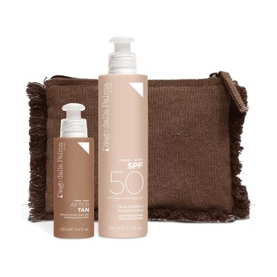 1 - Diego dalla Palma Kit SPF50 (fluido Abbronzante Protettivo SPF50 150ml + Balsamo Lenitivo Dopo Sole 100ml)