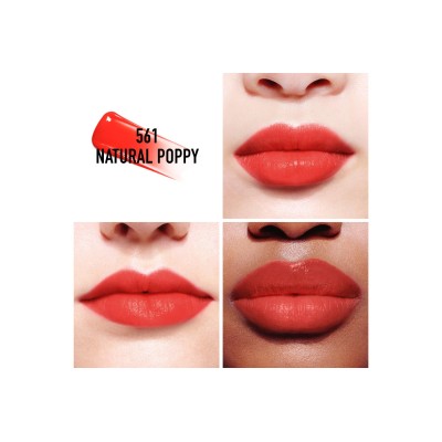 2 - Dior Addict Lip Tint 561 Natural Poppy Semi-matte, Velvet