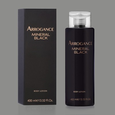 1 - Arrogance MINERAL BLACK Lozione Corpo 400 ьд