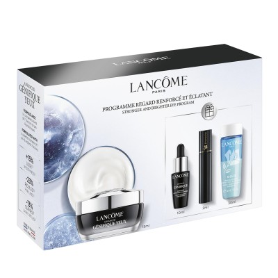 2 - Lancôme Cofanetto Advanced Génifique Serum 10ml + Advanced Génifique Eye Cream 15ml + Mascara Hypnose 2ml + Bi-Facil 30ml