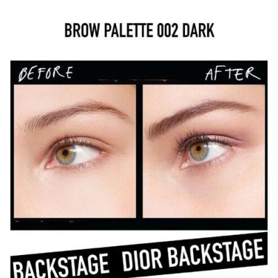 2 - Dior Backstage Brow Palette 002 Dark