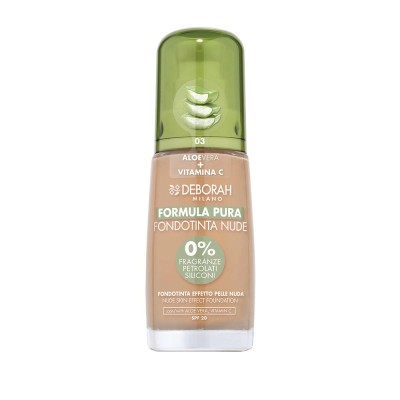 1 - Deborah Milano Formula Pura Nude Foundation 03 Sand