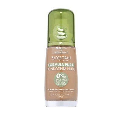 1 - Deborah Milano Formula Pura Nude Foundation 05 Amber